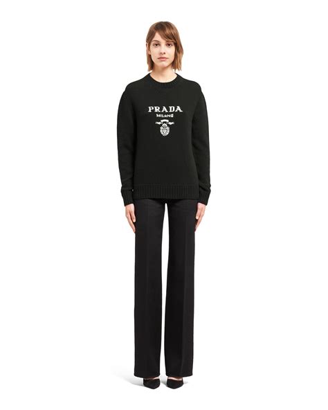 prada sweater ebay|prada crew neck sweater.